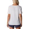 Columbia Womens Bluebird Day™ Relaxed V Neck(White/Typhoon Blooms Framed)