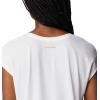 Columbia Womens Bluebird Days Modern Short Sleeve Tee(White/Peaceful Perspective Graphic)