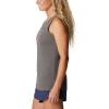 Columbia Womens Bluff Mesa™ TankCami Shirt(Charcoal Heather/Floral Leafscape)