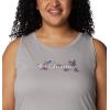 Columbia Womens Bluff Mesa™ TankCami Shirt(Columbia Grey Heather/Branded Bouquet T)