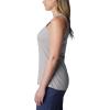 Columbia Womens Bluff Mesa™ TankCami Shirt(Columbia Grey Heather/Happier Outdoors)