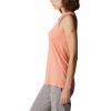 Columbia Womens Bluff Mesa™ TankCami Shirt(Coral Reef Heather/Branded Lakeshore)