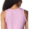 Columbia Womens Bluff Mesa™ TankCami Shirt(Cosmos Heather/Happier Outdoors)