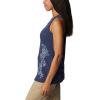 Columbia Womens Bluff Mesa™ TankCami Shirt(Nocturnal Heather/Blooming Lines Graphic)
