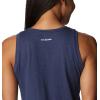Columbia Womens Bluff Mesa™ TankCami Shirt(Nocturnal Heather/Blooming Lines Graphic)