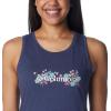 Columbia Womens Bluff Mesa™ TankCami Shirt(Nocturnal Heather/Branded Bouquet Two)