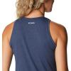 Columbia Womens Bluff Mesa™ TankCami Shirt(Nocturnal Heather/Branded Lakeshore)