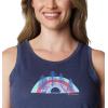 Columbia Womens Bluff Mesa™ TankCami Shirt(Nocturnal Heather/Happier Outdoors)