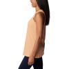 Columbia Womens Bluff Mesa™ TankCami Shirt(Peach Heather/Mindful Meditation Graphic)