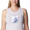 Columbia Womens Bluff Mesa™ TankCami Shirt(Purple Tint Heather/Meditation Isle Grx)