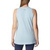 Columbia Womens Bluff Mesa™ TankCami Shirt(Spring Blue Heather/Mindful Meditation Grx)