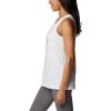 Columbia Womens Bluff Mesa™ TankCami Shirt(White/Best Site Graphic)