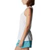Columbia Womens Bluff Mesa™ TankCami Shirt(White/Branded Lakeshore)