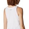Columbia Womens Bluff Mesa™ TankCami Shirt(White/Branded Lakeshore)