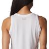 Columbia Womens Bluff Mesa™ TankCami Shirt(White/Floral Landscape)
