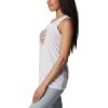 Columbia Womens Bluff Mesa™ TankCami Shirt(White/Floral Landscape)