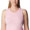 Columbia Womens Bluff Mesa™ TankCami Shirt(Wild Rose Heather/Blooming Lines Graphic)