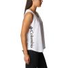 Columbia Womens Cades Cape™ TankCades Cape Tank(White/Black Logo)