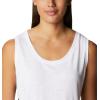 Columbia Womens Cades Cape™ TankCades Cape Tank(White/Black Logo)