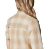 Columbia Womens Claudia Ridge Long Sleeve ShirtHiking Shirt(Beach Soft Ombre)