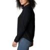 Columbia Womens Claudia Ridge Long Sleeve ShirtHiking Shirt(Black)
