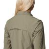 Columbia Womens Claudia Ridge Long Sleeve ShirtHiking Shirt(Stone Green)