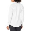 Columbia Womens Claudia Ridge Long Sleeve ShirtHiking Shirt(White)
