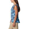 Columbia Women’s Columbia Women’s Chill River Tank Top, Moisture Wicking, Sun Protection(Aquamarine Areca)