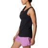 Columbia Women’s Columbia Women’s Chill River Tank Top, Moisture Wicking, Sun Protection(Black)