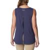 Columbia Women’s Columbia Women’s Chill River Tank Top, Moisture Wicking, Sun Protection(Nocturnal)