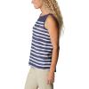 Columbia Women’s Columbia Women’s Chill River Tank Top, Moisture Wicking, Sun Protection(Nocturnal Brush Stripe)