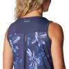Columbia Women’s Columbia Women’s Chill River Tank Top, Moisture Wicking, Sun Protection(Nocturnal Daisy Party)