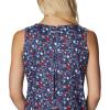 Columbia Women’s Columbia Women’s Chill River Tank Top, Moisture Wicking, Sun Protection(Nocturnal/Mini Hibiscus)