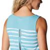 Columbia Women’s Columbia Women’s Chill River Tank Top, Moisture Wicking, Sun Protection(Sea Wave Brush Stripe)