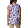 Columbia Women’s Columbia Women’s Chill River Tank Top, Moisture Wicking, Sun Protection(White Areca)