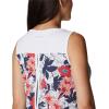 Columbia Women’s Columbia Women’s Chill River Tank Top, Moisture Wicking, Sun Protection(White Lakeshore Floral Multi)