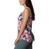 Columbia Women’s Columbia Women’s Chill River Tank Top, Moisture Wicking, Sun Protection(White Lakeshore Floral Multi)