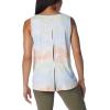 Columbia Women’s Columbia Women’s Chill River Tank Top, Moisture Wicking, Sun Protection(White Undercurrent)
