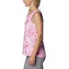 Columbia Women’s Columbia Women’s Chill River Tank Top, Moisture Wicking, Sun Protection(Wild Rose/Pop Flora Tonal)