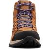 Columbia Womens Discontinued Crestwood Mid Waterproof(Dark Truffle  Plum Purple)
