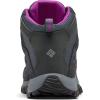 Columbia Womens Discontinued Crestwood Mid Waterproof(Graphite  Bright Plum)
