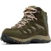 Columbia Womens Discontinued Crestwood Mid Waterproof(Nori  Peach Blossom)