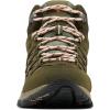 Columbia Womens Discontinued Crestwood Mid Waterproof(Nori  Peach Blossom)