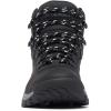 Columbia Women’s Discontinued Newton Ridge Plus Hiking Boot(Black/Chalk)