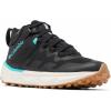 Columbia Women’s Facet 75 Mid Outdry Hiking Shoe(2024 Black/Bright Aqua)