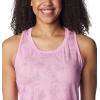 Columbia Womens Leslie Falls Tank(Cosmos Tigerlines Tonal)