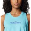 Columbia Womens North Cascades Tank(Aquamarine/Elevated High Two)