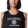 Columbia Womens North Cascades Tank(Black/Csc Emblem Two)