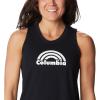 Columbia Womens North Cascades Tank(Black/White Rainbow)