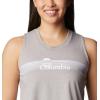 Columbia Womens North Cascades Tank(Columbia Grey Heather/Inverted Brand Grx)